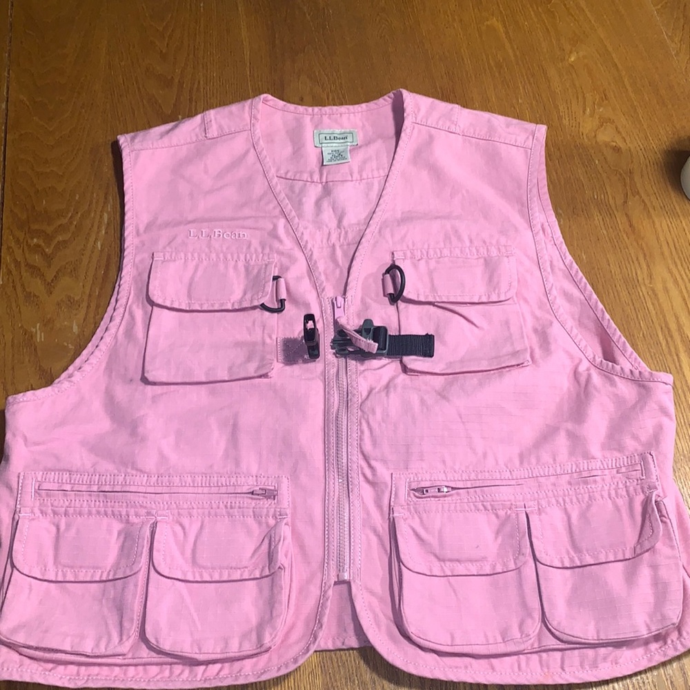 Kids LL. bean fishing vest
